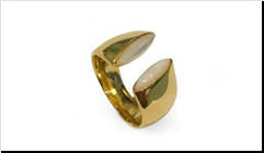 Anillo de plata 925 laminado en ORO.