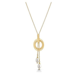 Collar de Plata 925 con Perlas.