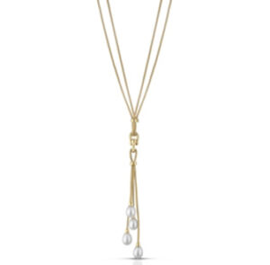 Collar de Plata 925 con Perlas.