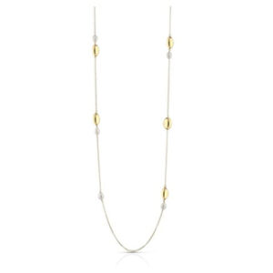 Collar de Plata 925 con Perlas.