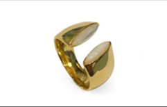 Anillo de plata 925 laminado en ORO.