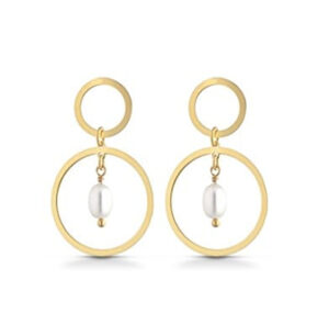 Pendiente de Plata 925 con Perlas.