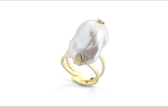 Anillo de Plata 925 con Perlas.