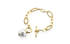 Pulsera de Plata 925 con Perlas.