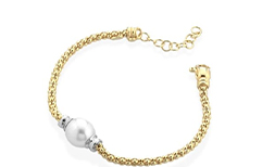 Pulsera de Plata 925 con Perlas.