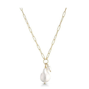 Collar de Plata 925 con Perlas.