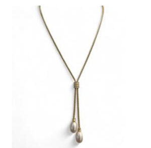 Collar de Plata 925 con Perlas y Circonitas.